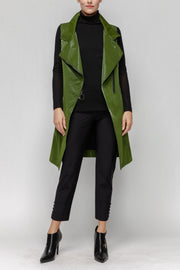IC COLLECTION Vest - 7126V - OLIVE