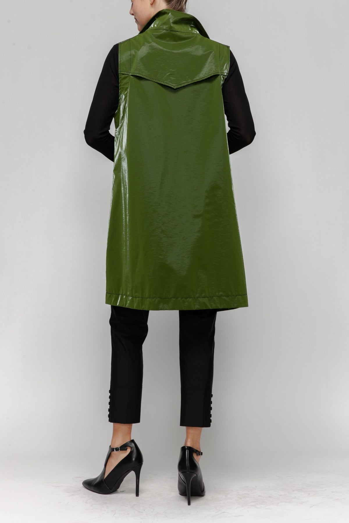 IC COLLECTION Vest - 7126V - OLIVE