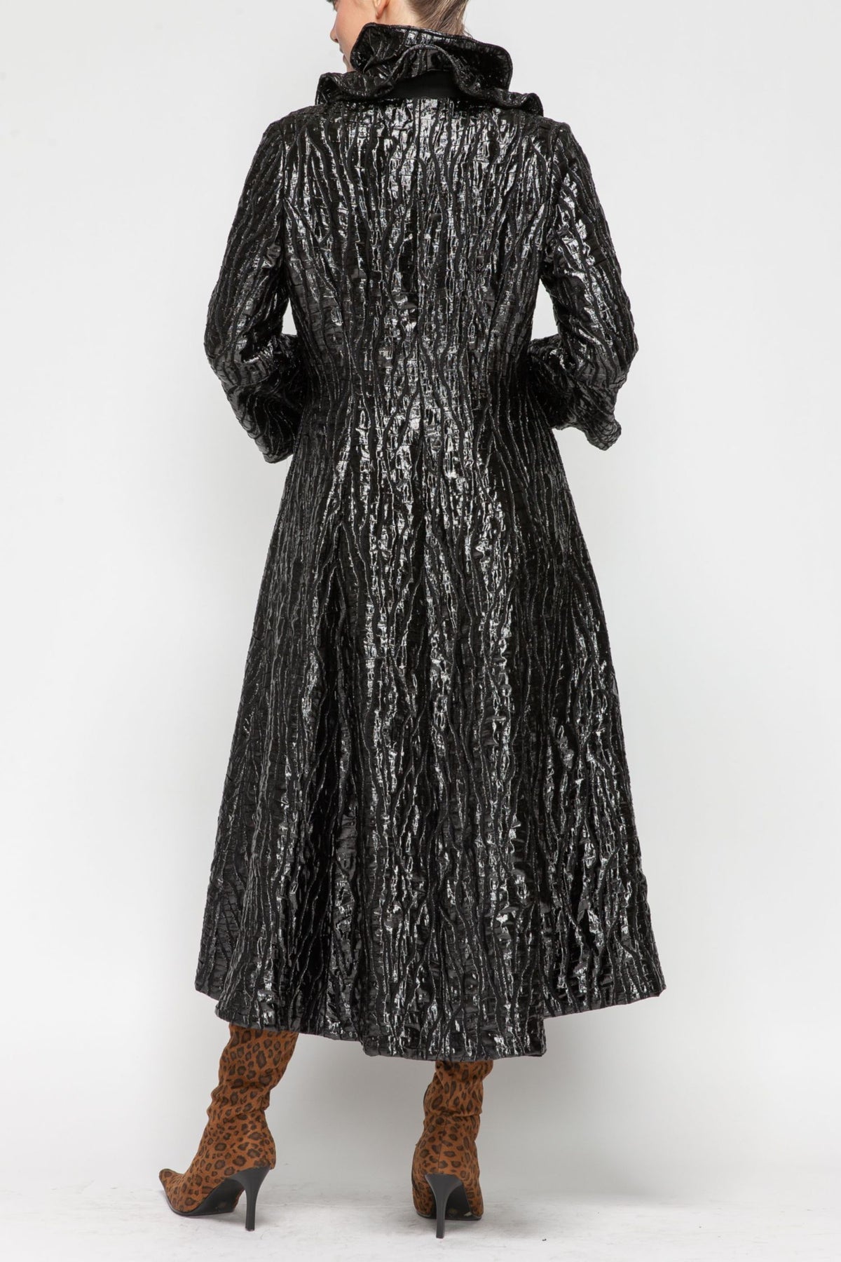 IC COLLECTION Jacket - 7128J - BLACK