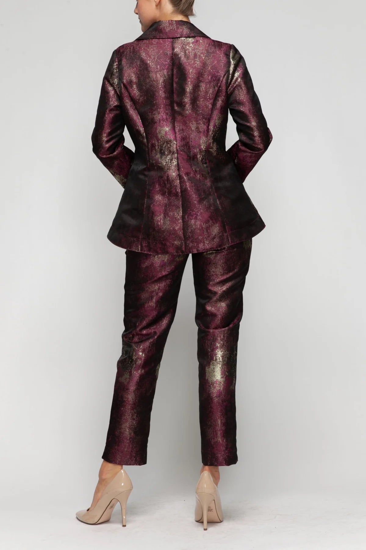 IC COLLECTION Jacket - 7131J - WINE