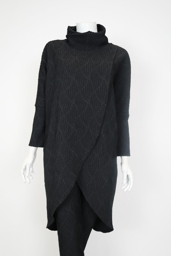 IC COLLECTION Top - 7133T - BLACK