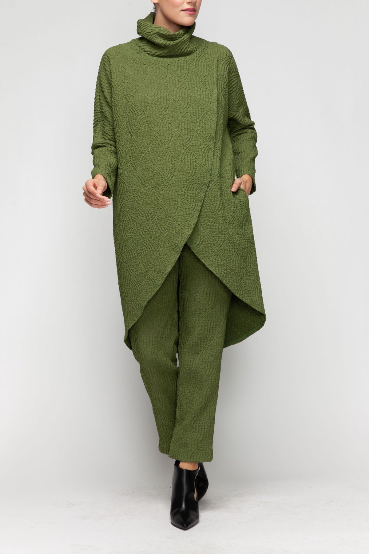 IC COLLECTION Top - 7133T - OLIVE – The Total Look