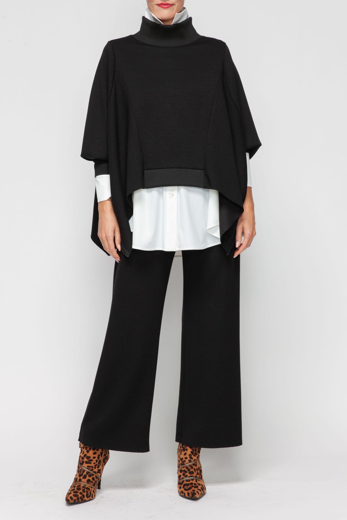IC COLLECTION Top - 7136T - BLACK