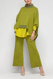 IC COLLECTION Pants - 7150P - OLIVE