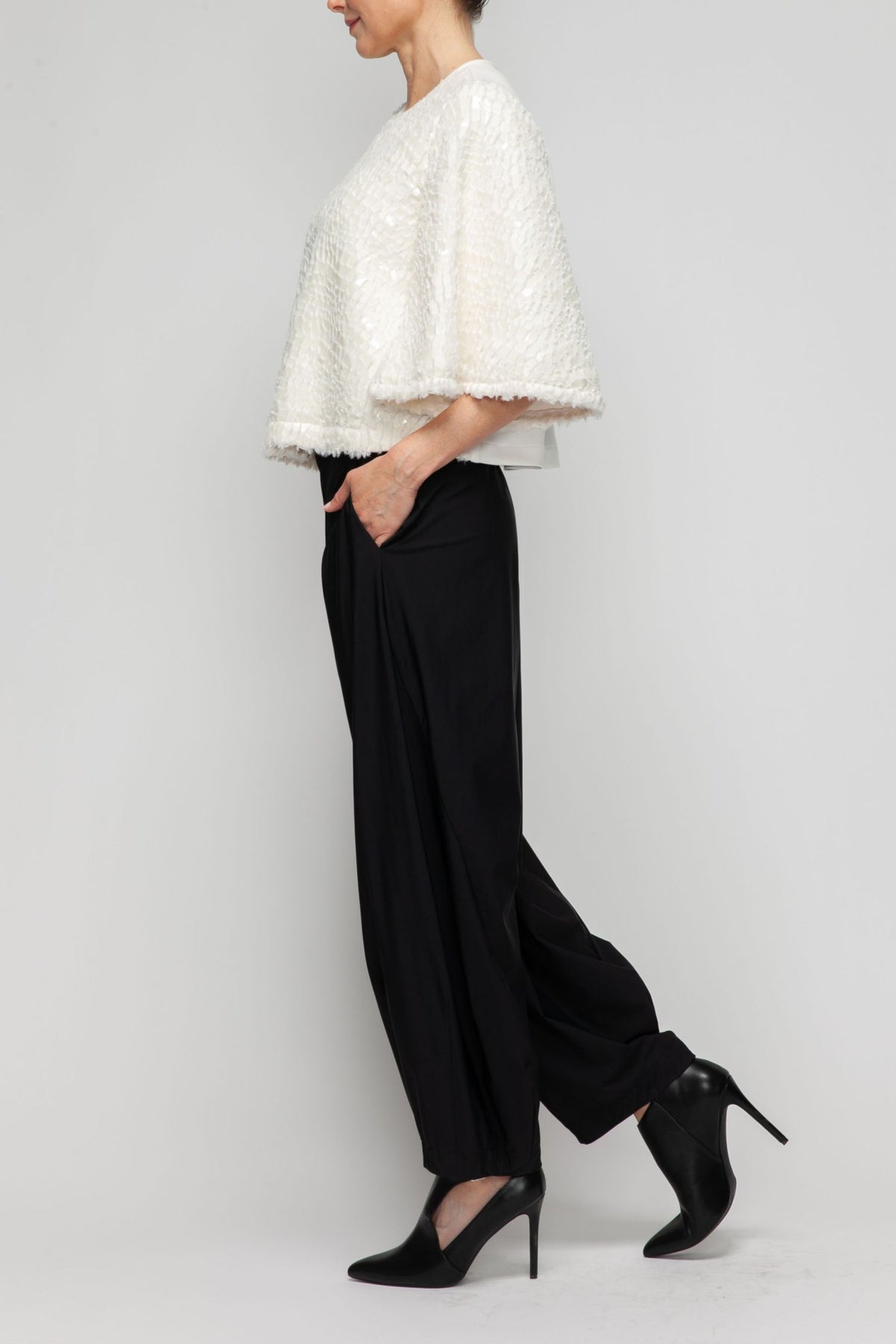 IC COLLECTION Top - 7138T - WHITE