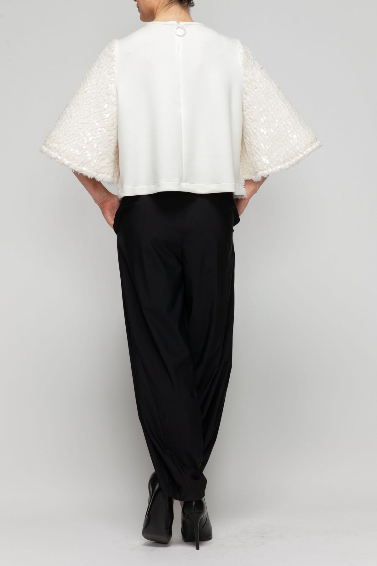 IC COLLECTION Top - 7138T - WHITE