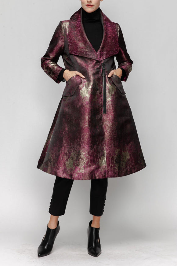 IC COLLECTION Jacket - 740J - WINE