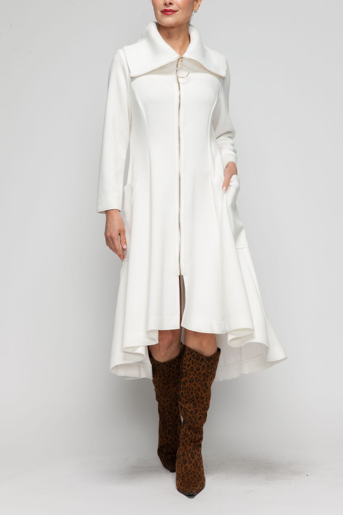 IC COLLECTION Jacket - 7142J - WHITE