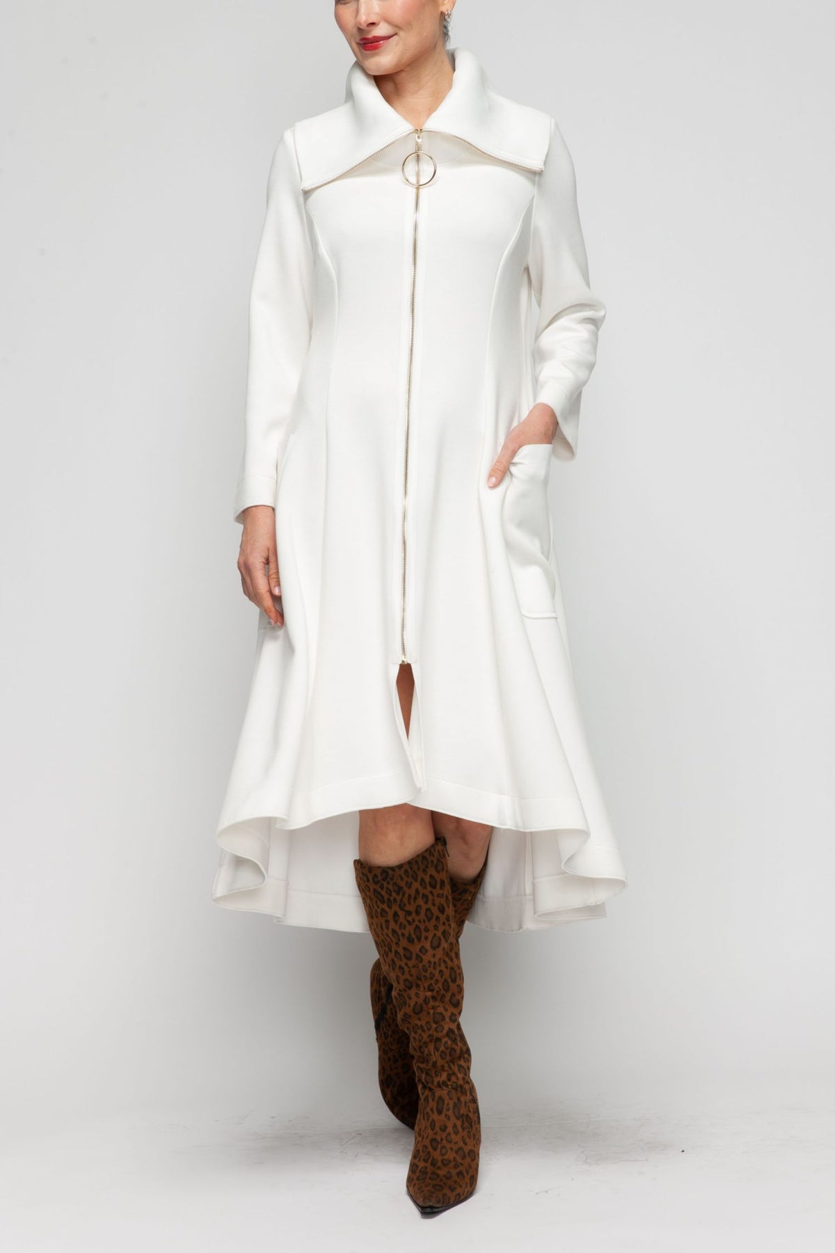 IC COLLECTION Jacket - 7142J - WHITE