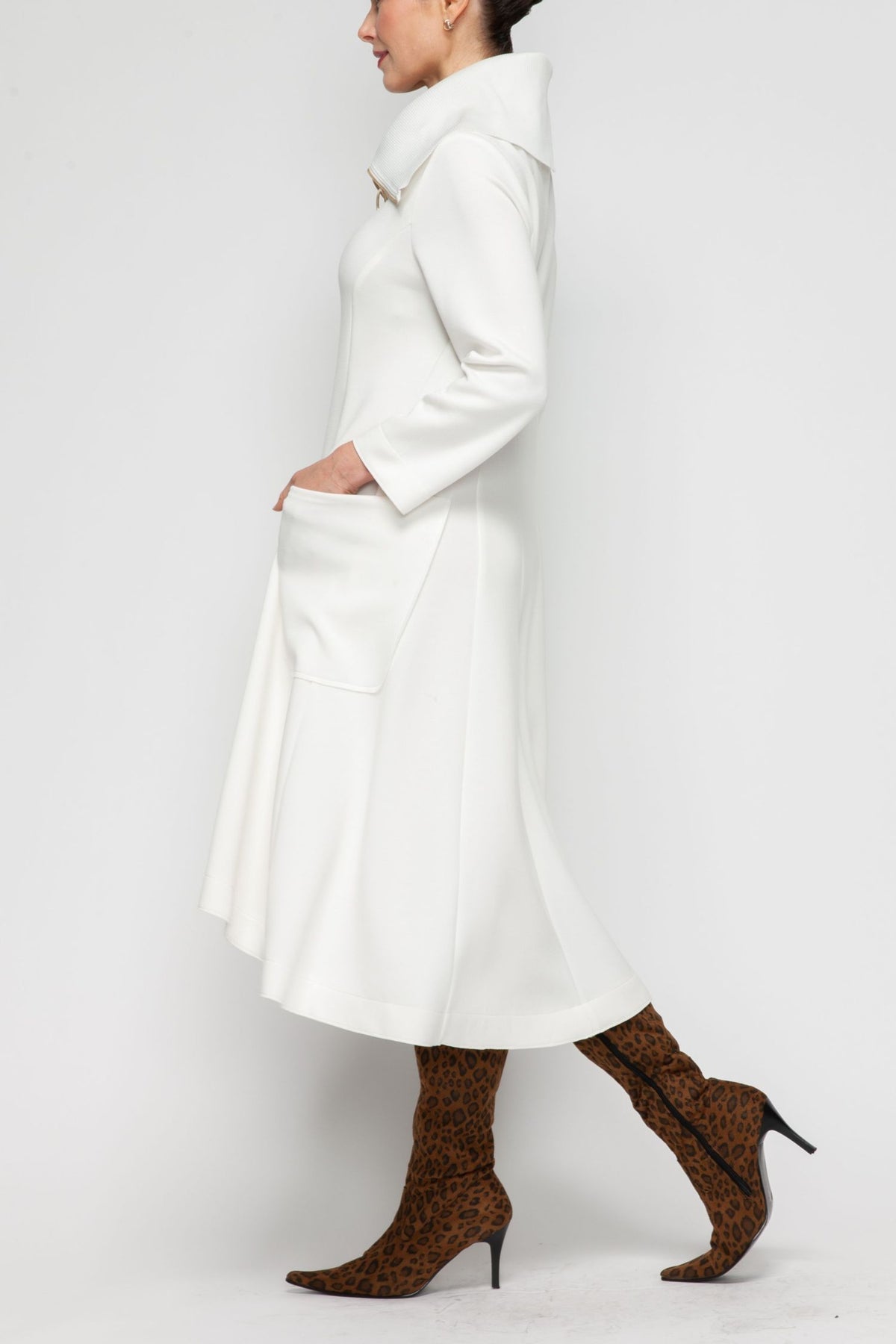 IC COLLECTION Jacket - 7142J - WHITE