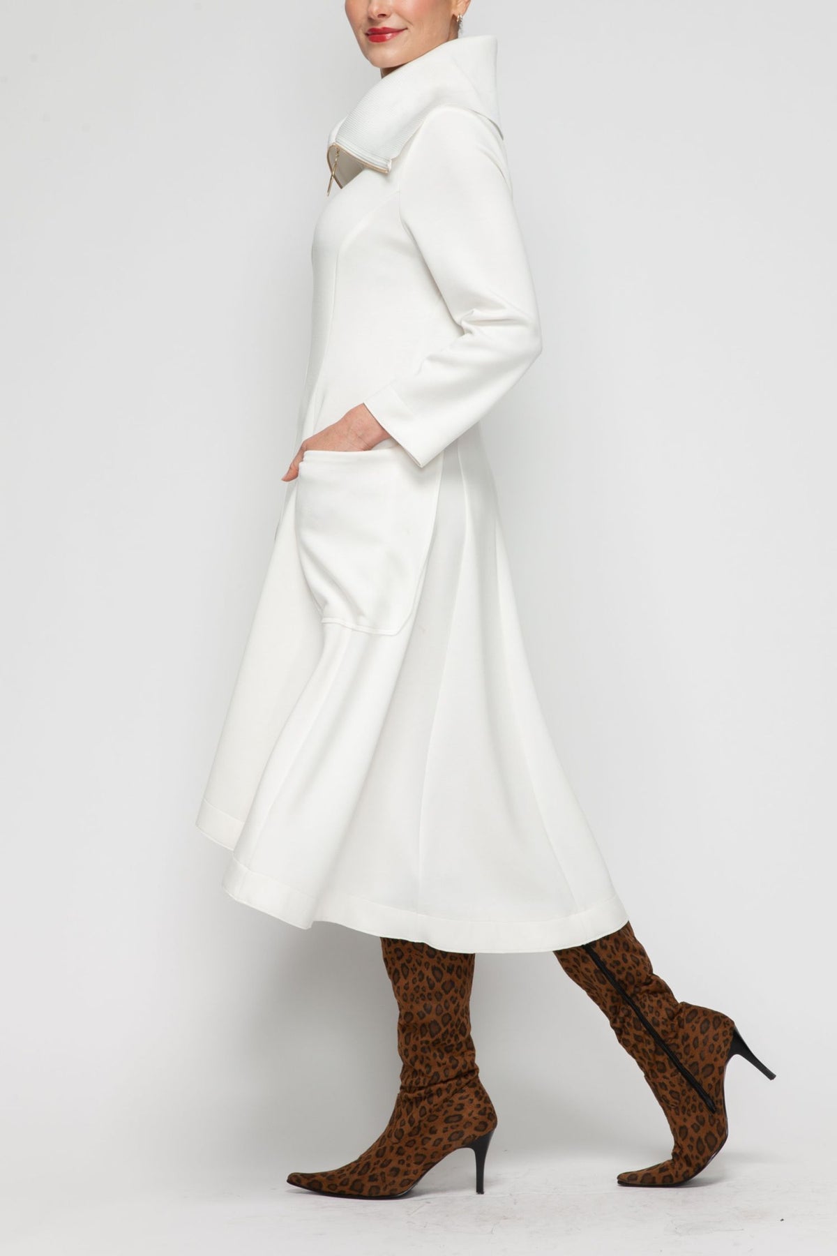 IC COLLECTION Jacket - 7142J - WHITE