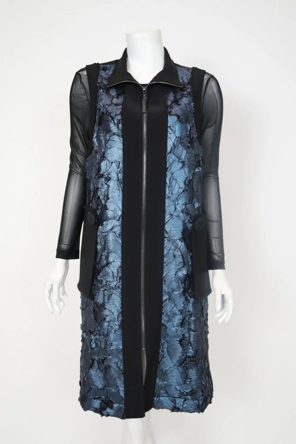 IC COLLECTION Vest - 7143V - BLACK