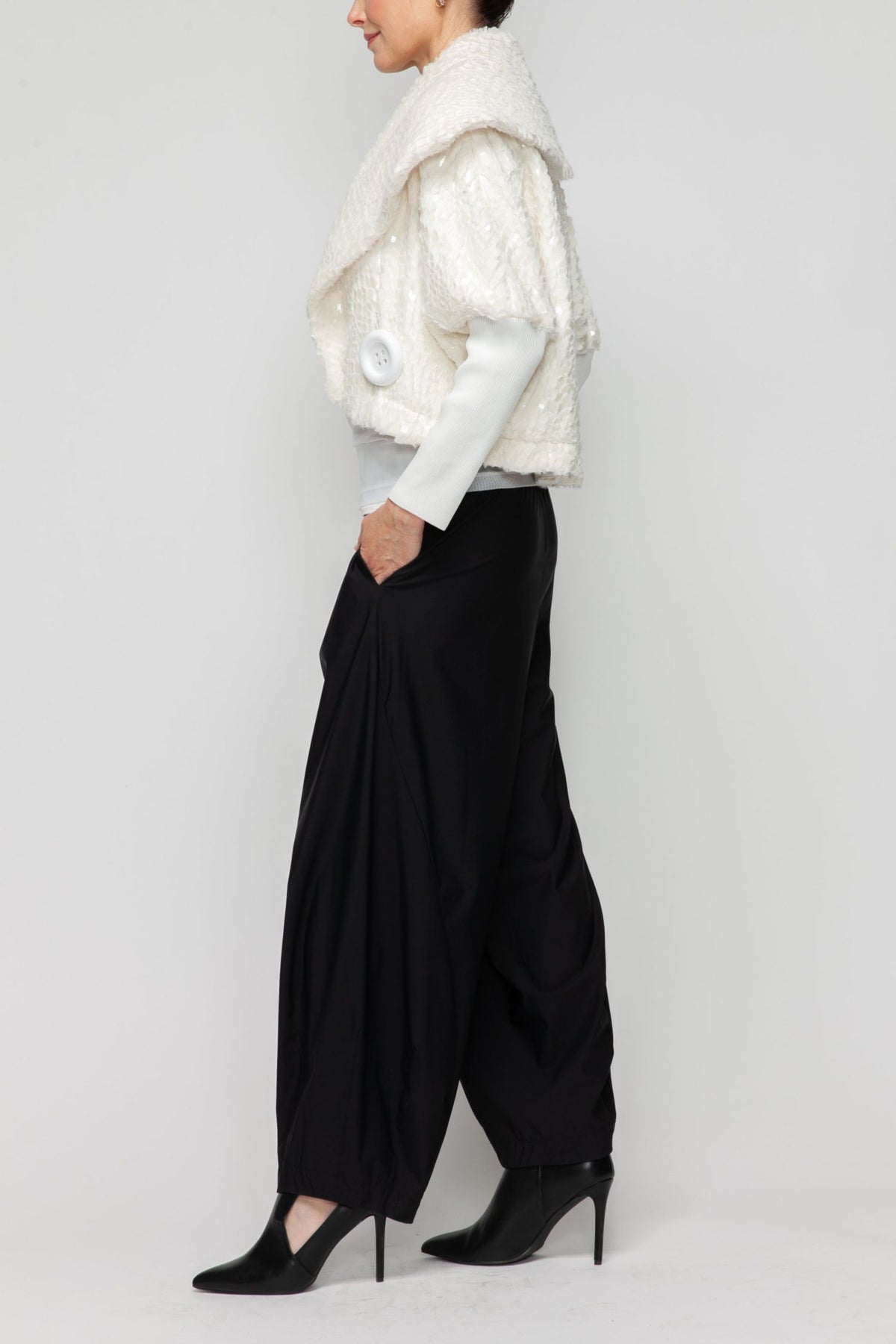 IC COLLECTION Jacket - 7145J - WHITE