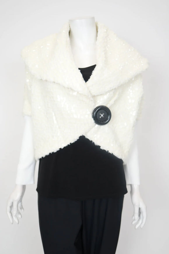 IC COLLECTION Vest - 7145V - WHITE