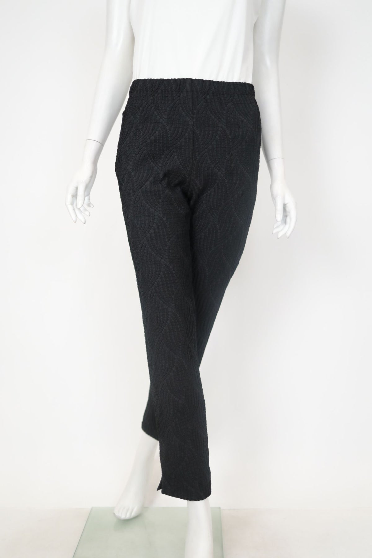 IC COLLECTION Pants - 7147P - BLACK