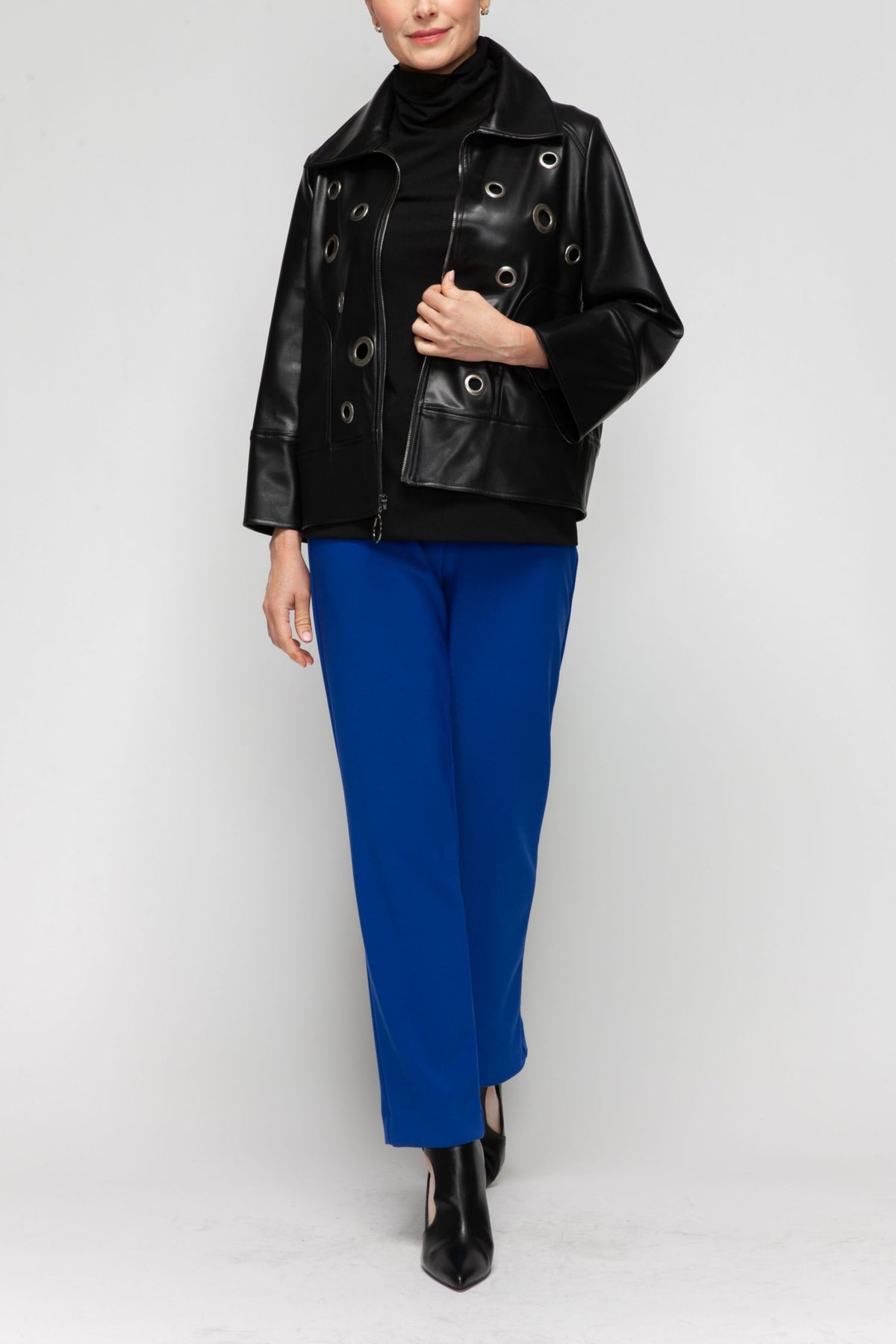 IC COLLECTION Jacket - 7149J - BLACK