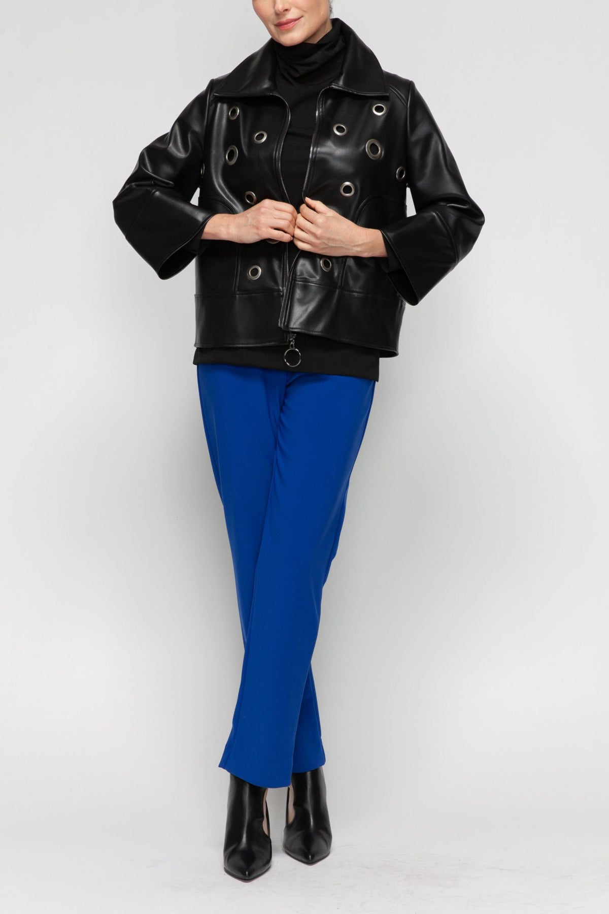 IC COLLECTION Jacket - 7149J - BLACK