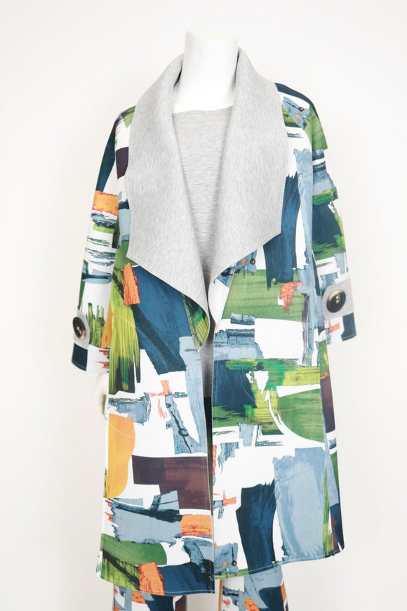 IC COLLECTION Jacket - 7154J - OLIVE
