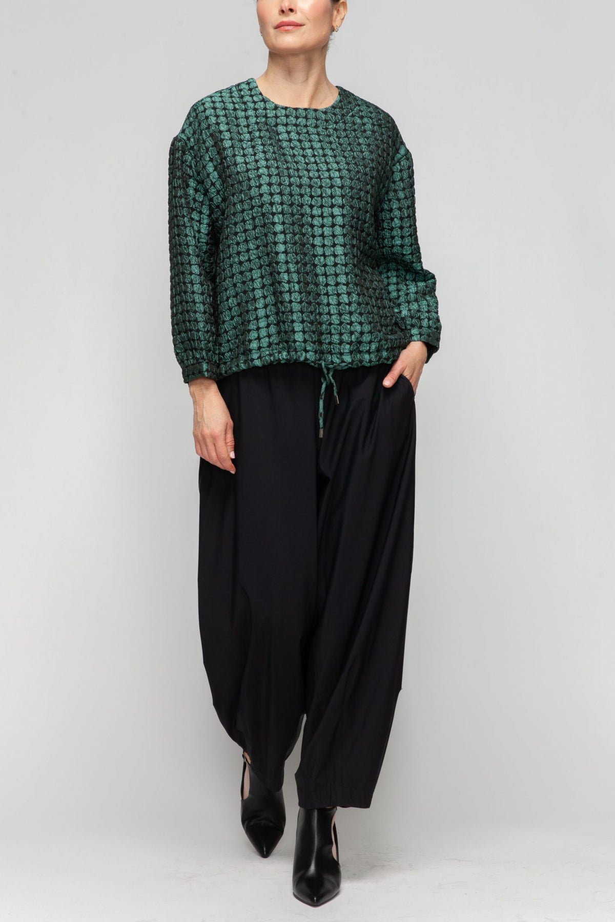 IC COLLECTION Top - 7163T - TEAL