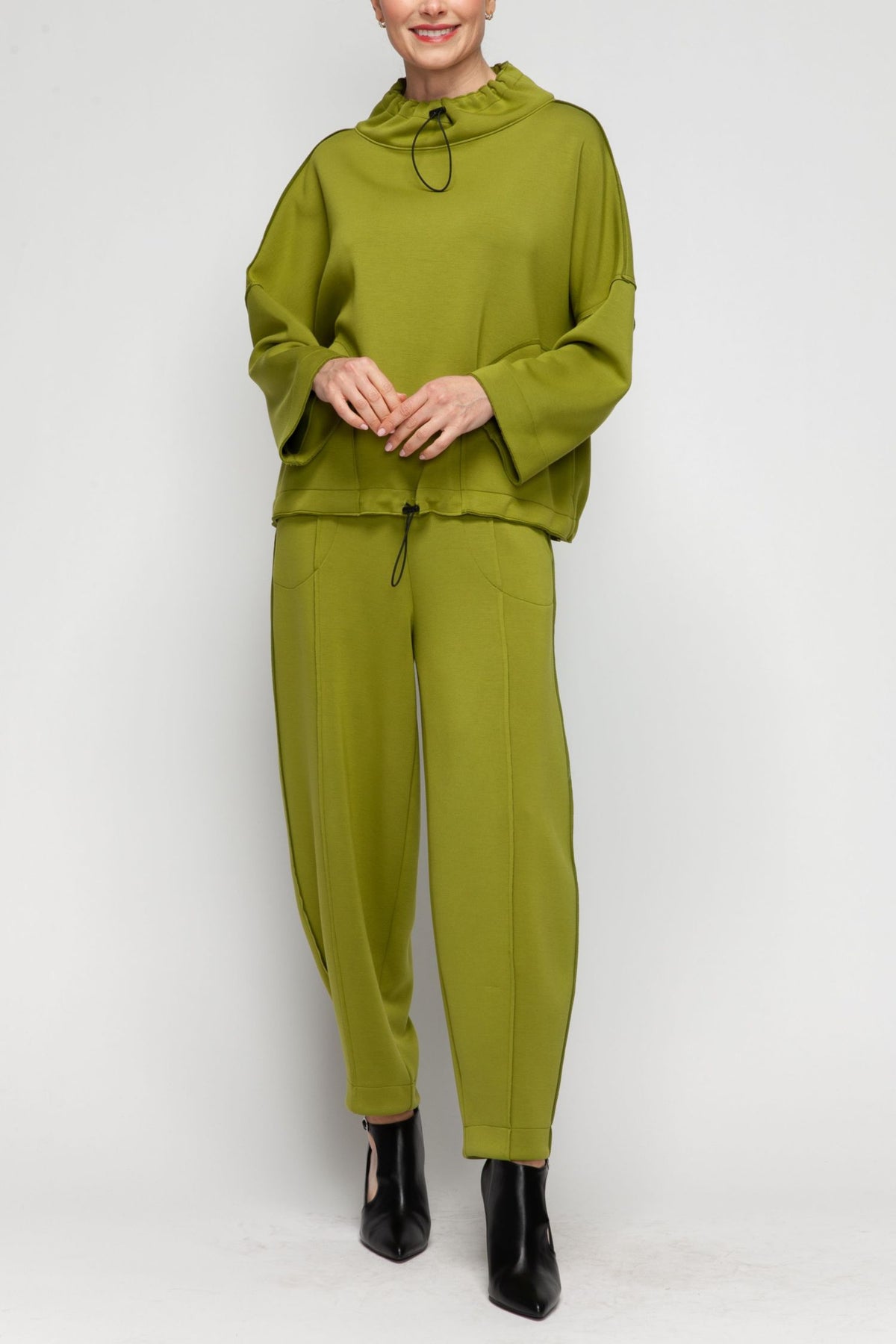 IC COLLECTION Top - 7169T - OLIVE