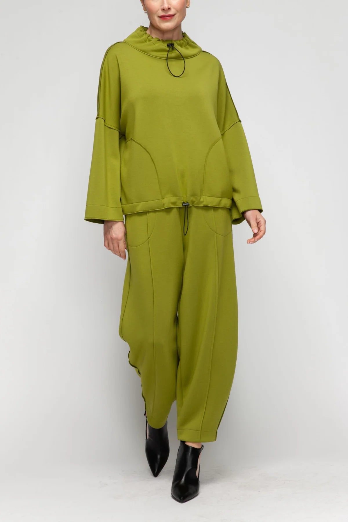 IC COLLECTION Pants - 7168P - OLIVE