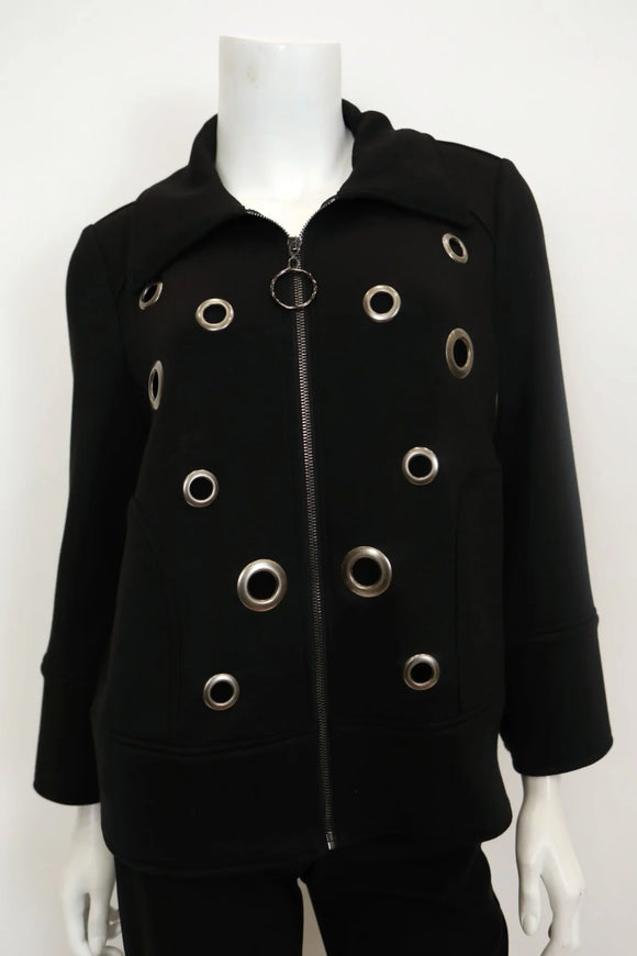 IC COLLECTION Jacket - 7170J - BLACK