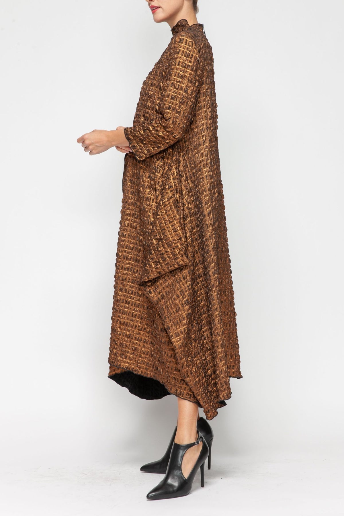 IC COLLECTION Dress - 7172D - SILVER (NOT COPPER)