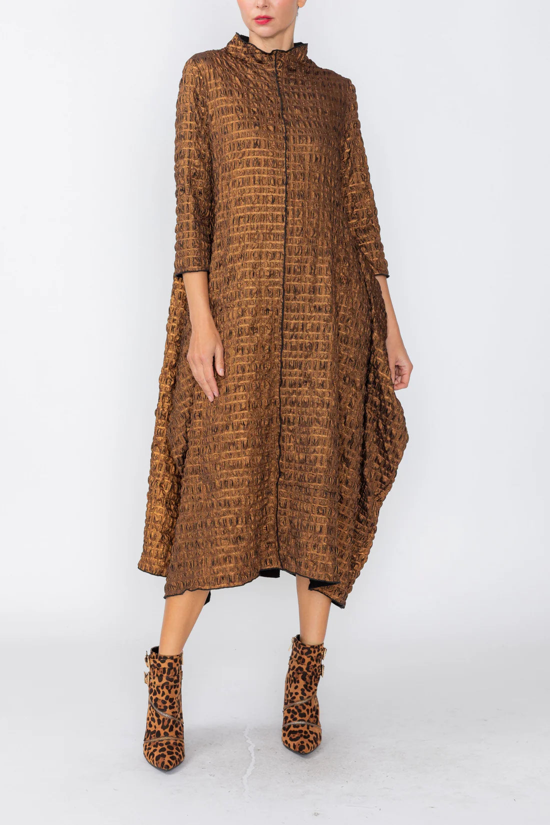 IC COLLECTION Dress - 7172D - COPPER
