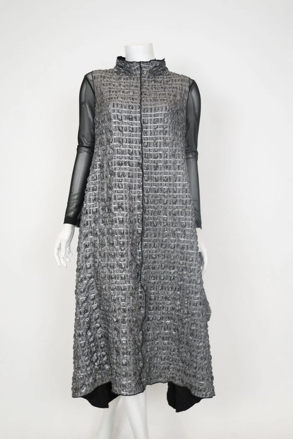 IC COLLECTION Dress - 7173D - SILVER