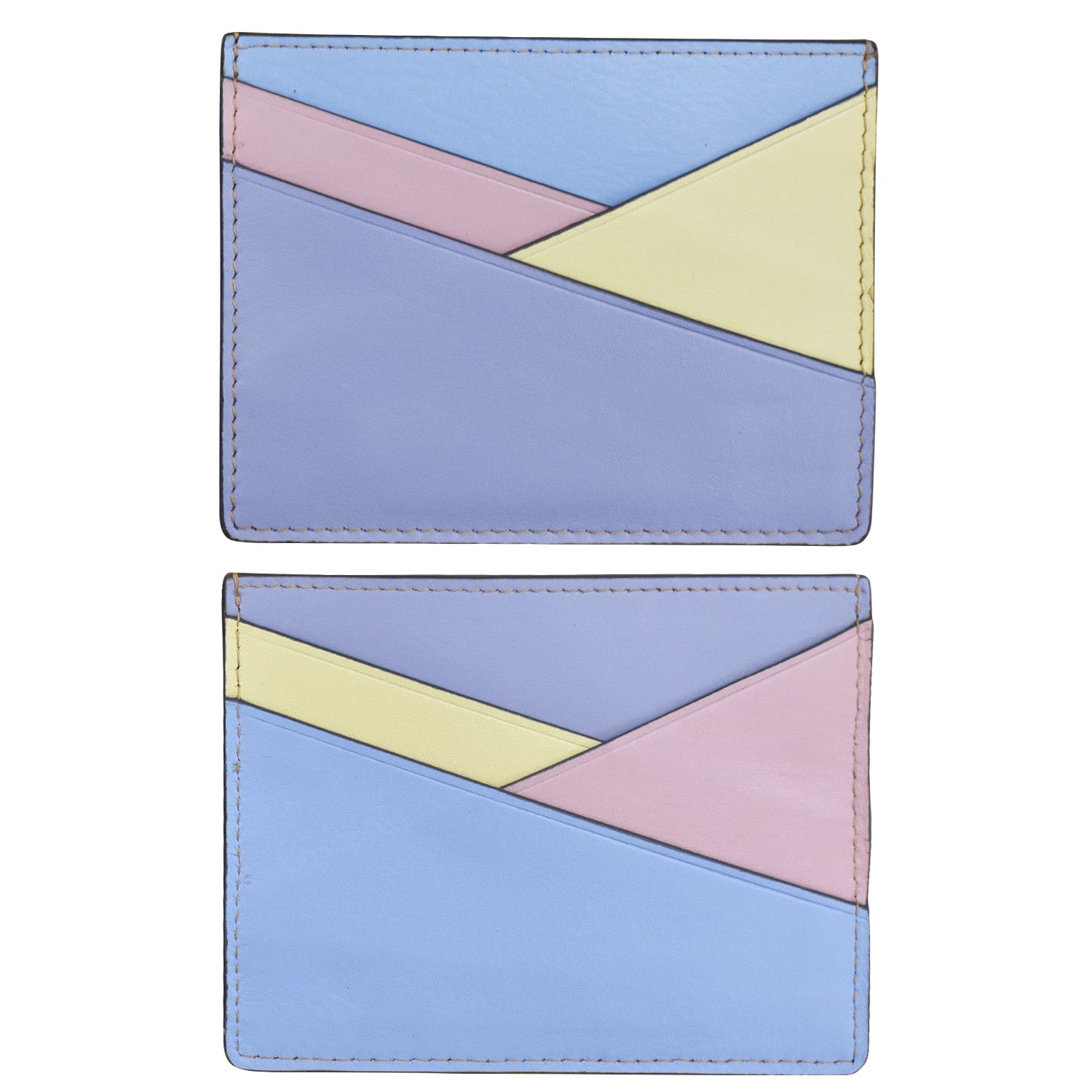 ili New York - ASYMMETRIC CARD CASE - 7173 - Pastel Multi