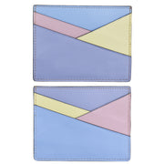 ili New York - ASYMMETRIC CARD CASE - 7173 - Pastel Multi