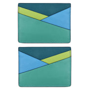 ili New York - ASYMMETRIC CARD CASE - 7173 - Serenity Multi