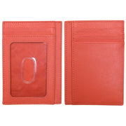 ili New York - POCKET I.D. CARD CASE - 7176 - Coral
