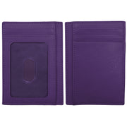 ili New York - POCKET I.D. CARD CASE - 7176 - Purple