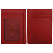 ili New York - POCKET I.D. CARD CASE - 7176 - Red