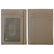 ili New York - POCKET I.D. CARD CASE - 7176 - Taupe