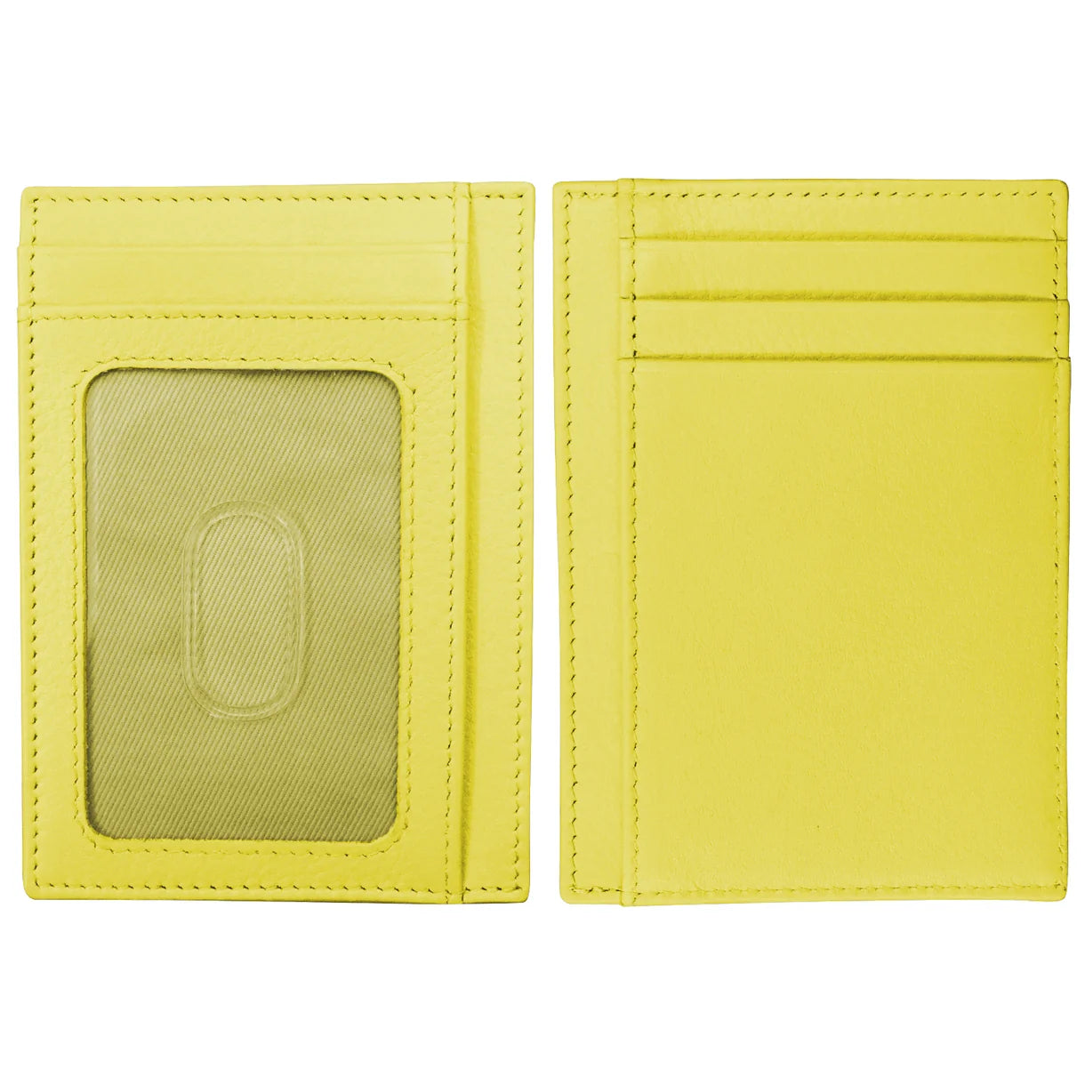 ili New York - POCKET I.D. CARD CASE - 7176 - Mellow Yellow