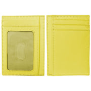 ili New York - POCKET I.D. CARD CASE - 7176 - Mellow Yellow