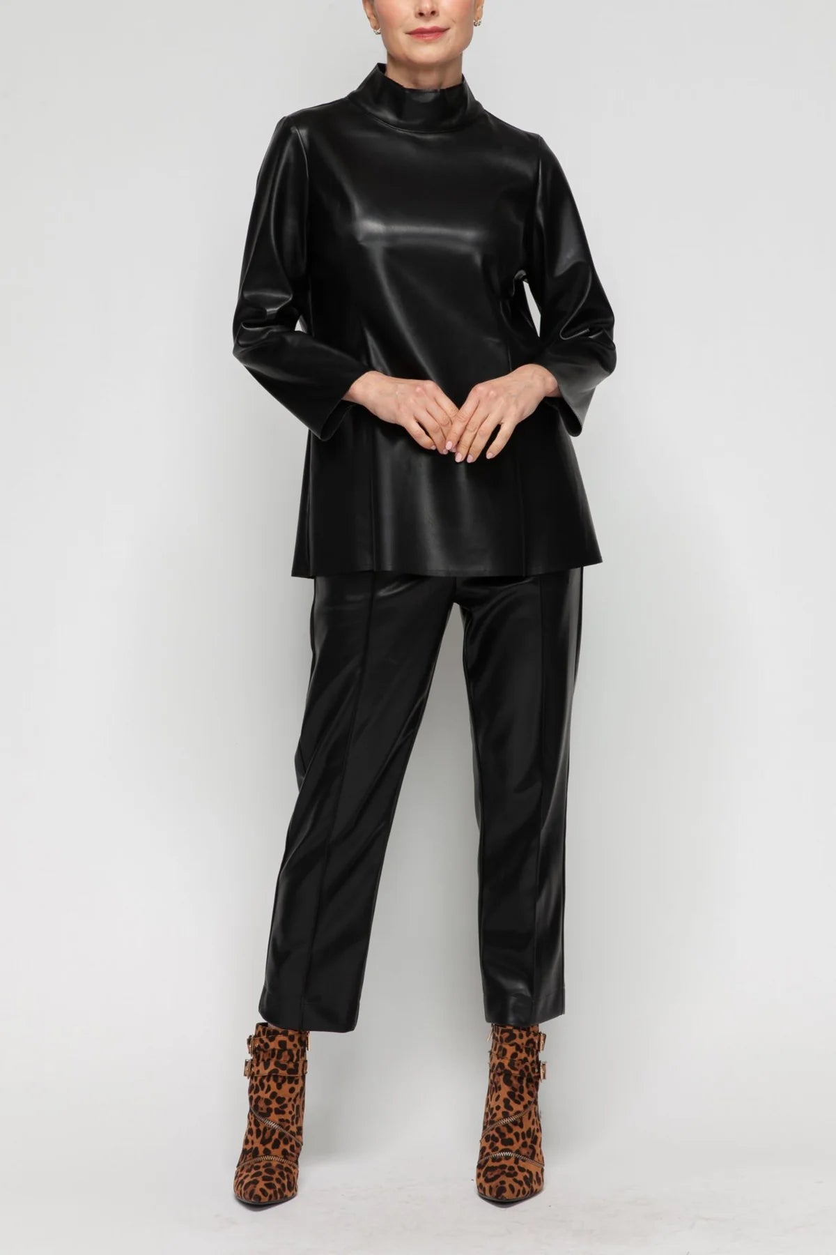 IC COLLECTION Top - 7177T - BLACK