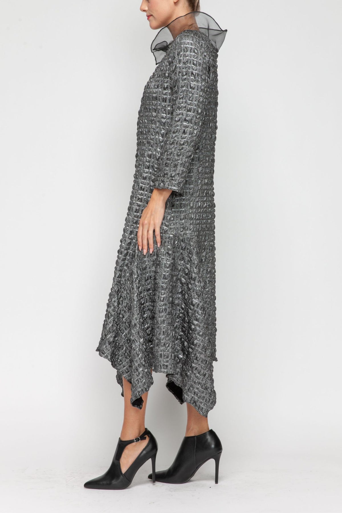 IC COLLECTION Dress - 7181D - SILVER