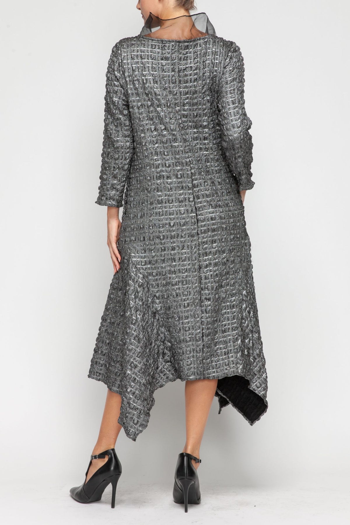 IC COLLECTION Dress - 7181D - SILVER