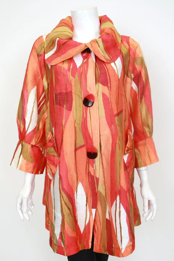IC COLLECTION Jacket - 7183J - ORANGE
