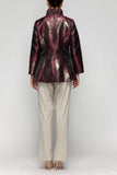 IC COLLECTION Jacket - 7188J - WINE