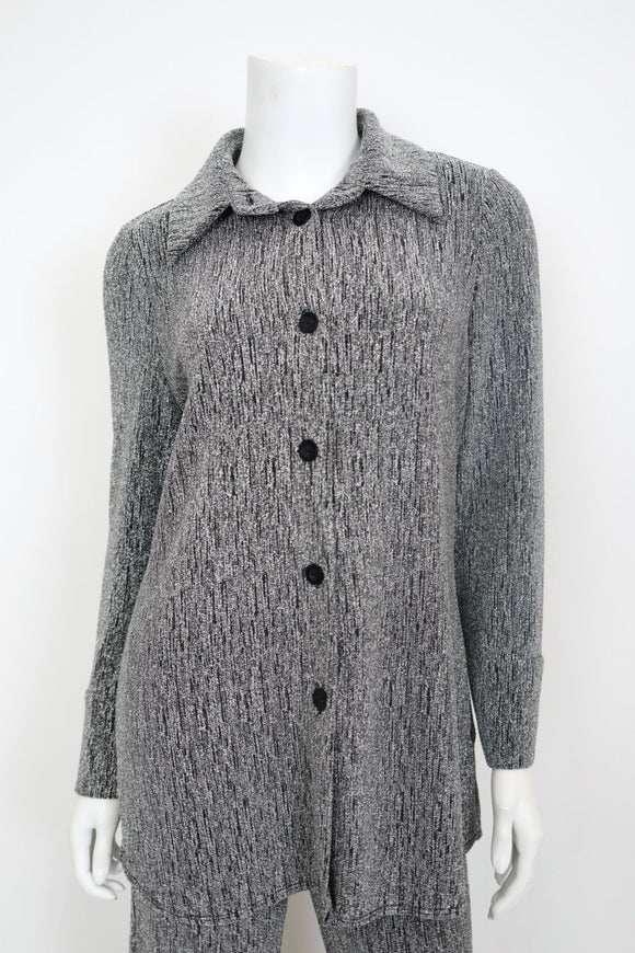 IC COLLECTION Blouse - 7193B - SILVER