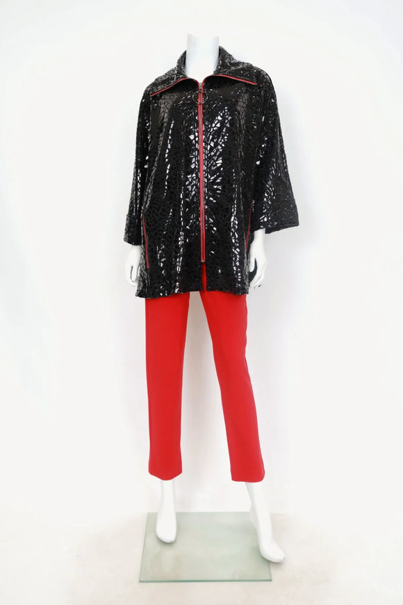 IC COLLECTION Jacket - 7194J - BLACK