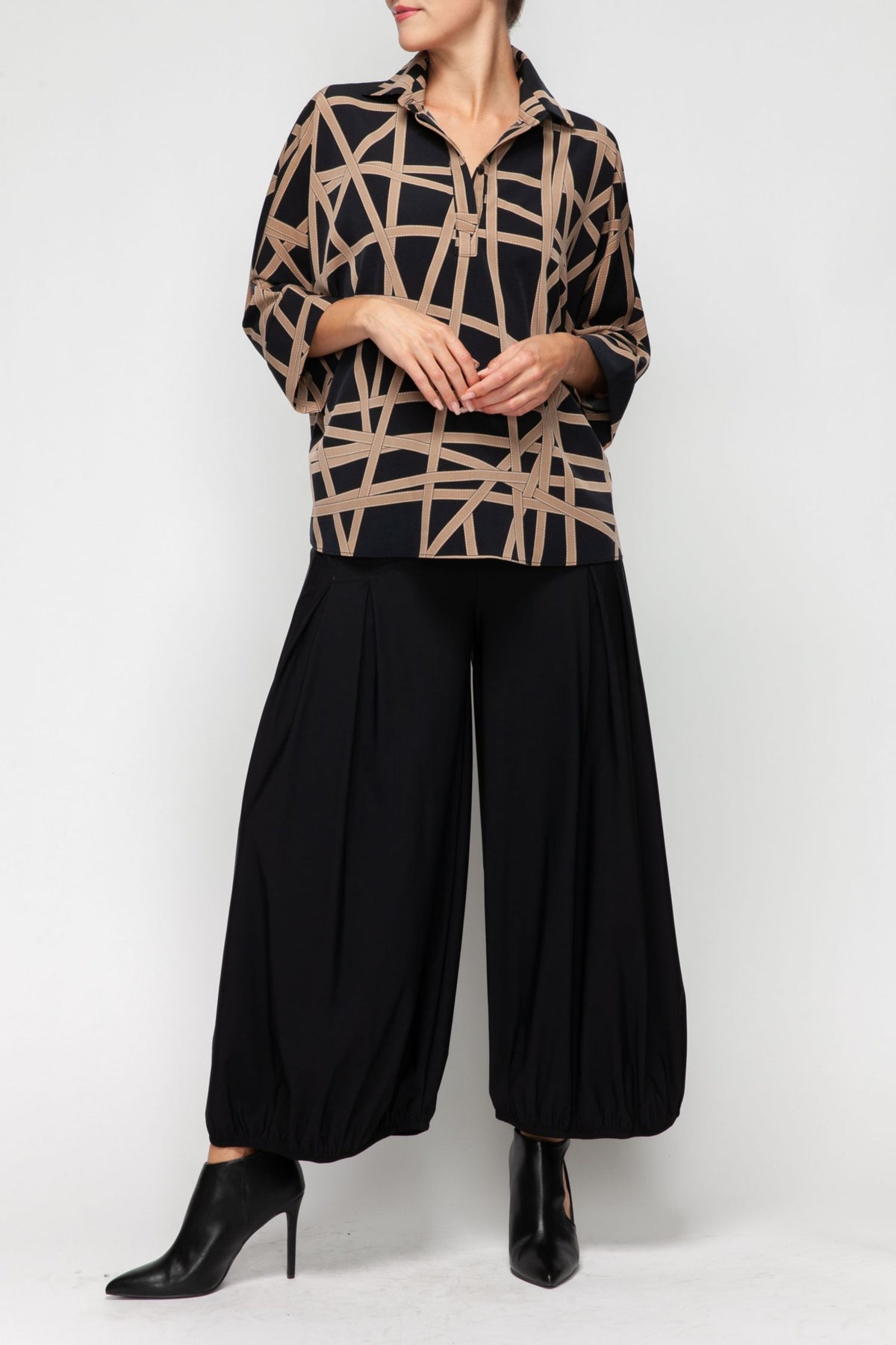 IC COLLECTION Top - 7195T - TAN