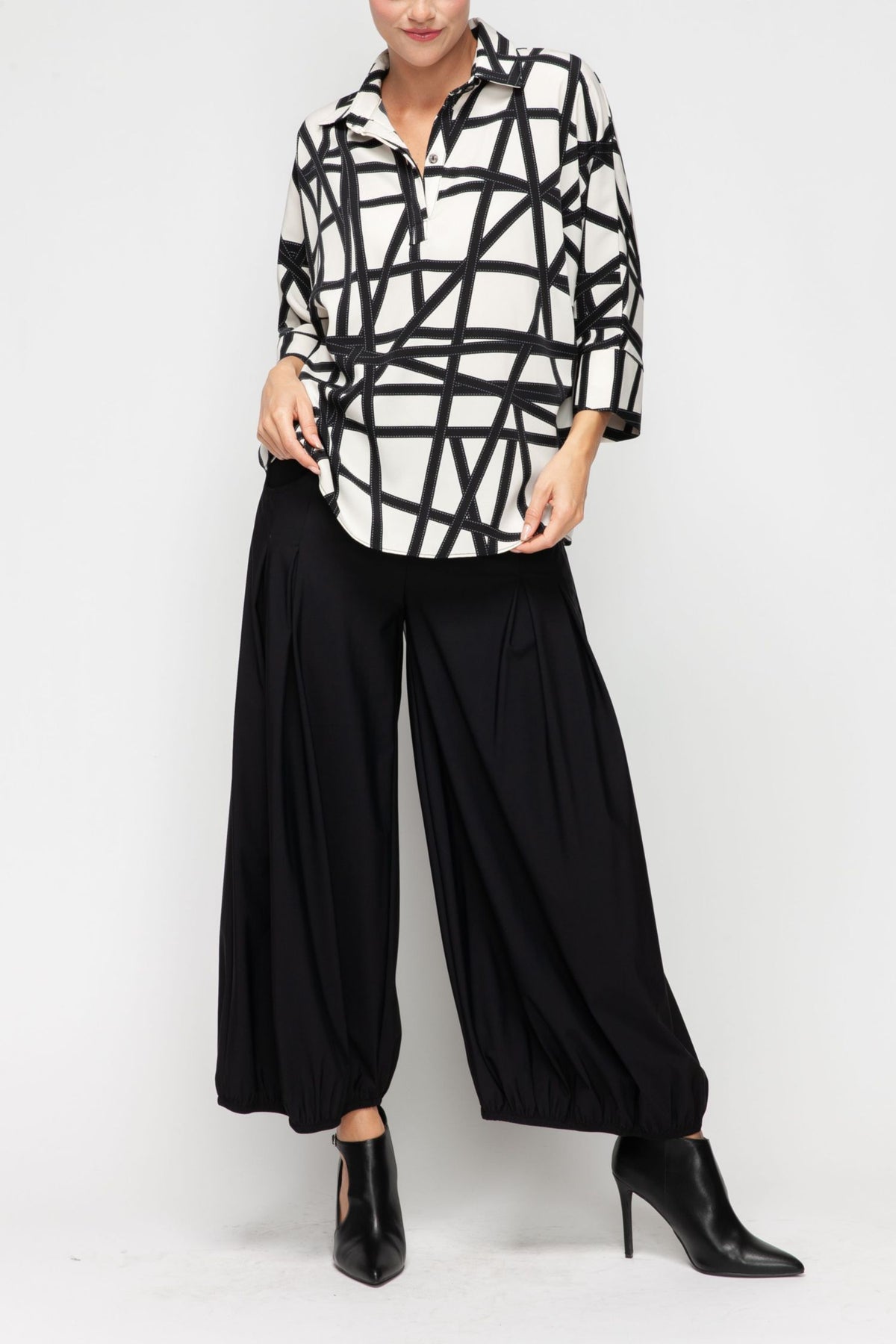 IC COLLECTION Top - 7195T - WHITE
