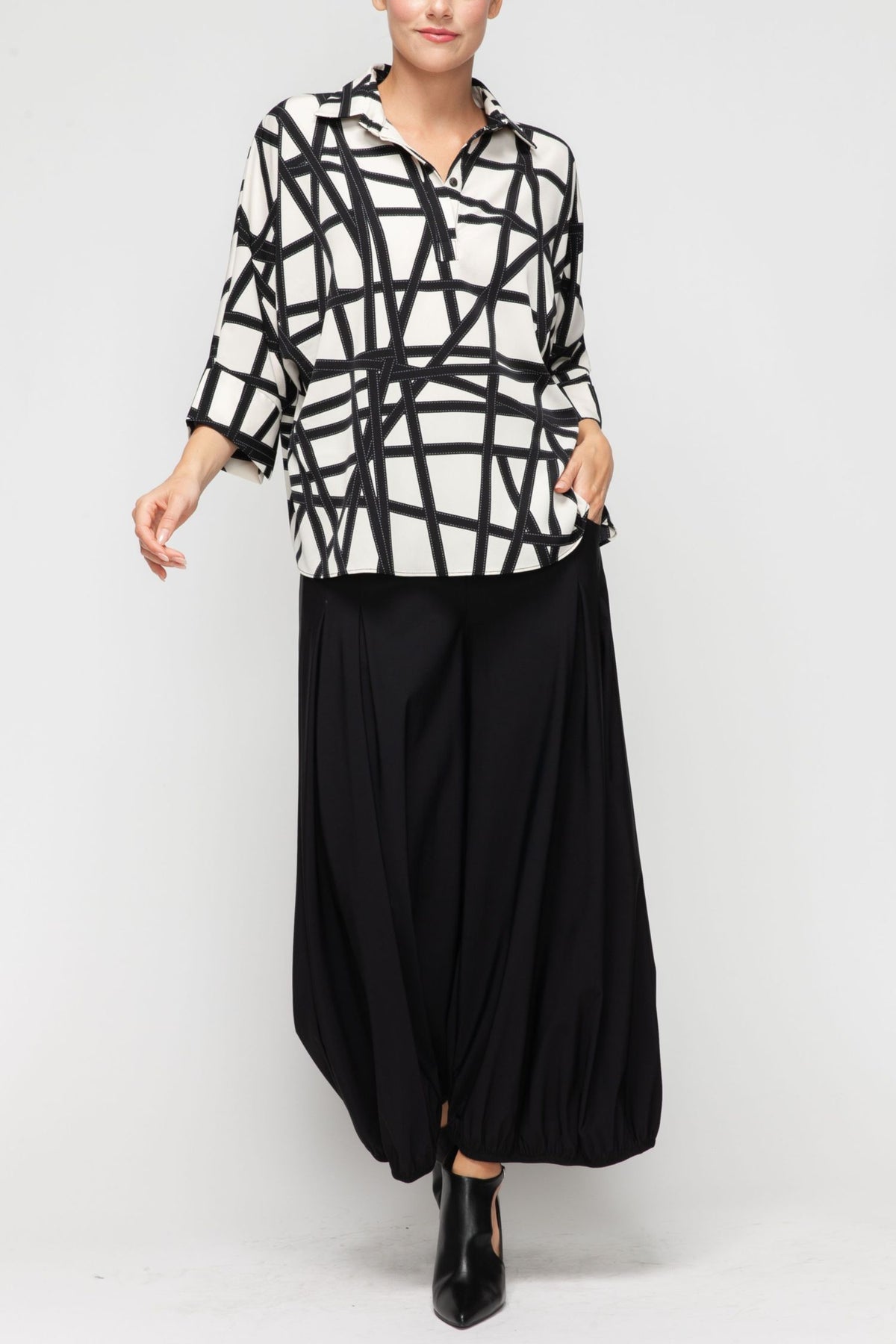 IC COLLECTION Top - 7195T - WHITE