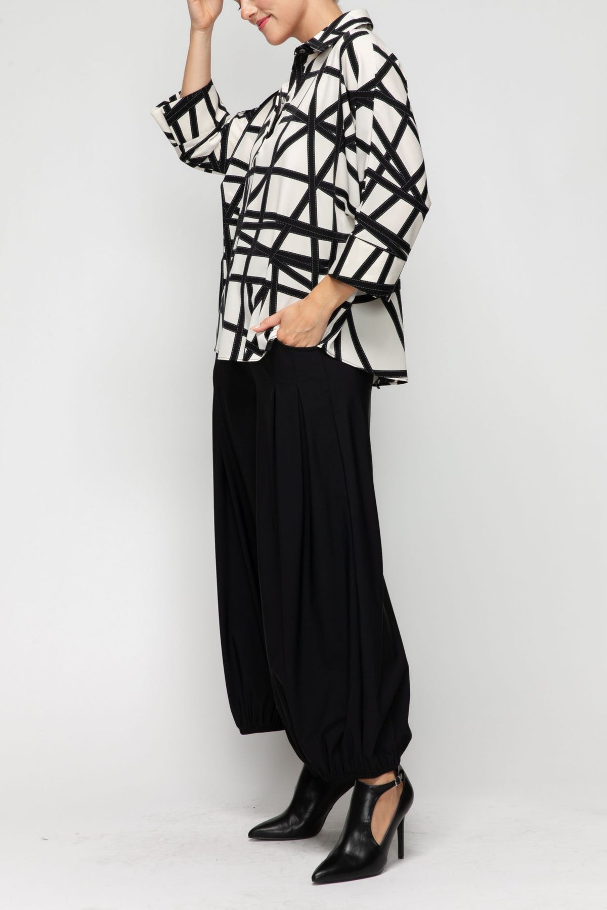 IC COLLECTION Top - 7195T - WHITE