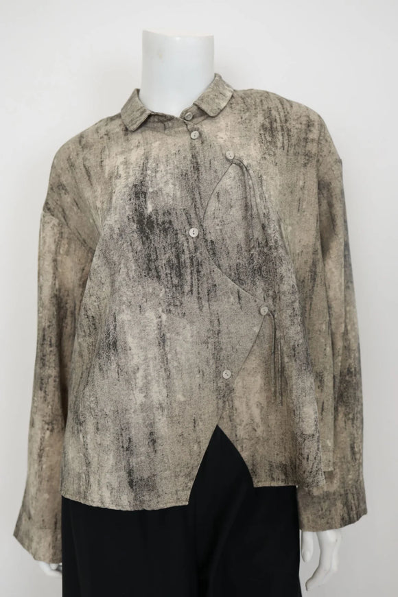 IC COLLECTION Blouse - 7196B - TAUPE